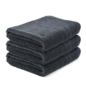 Car Wash Towel Microfiber 20x30 To 60x90 Thickened For <b>Auto</b> Cleaning - Product Image 3