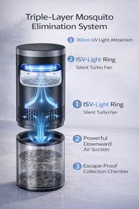 Piège à insectes volants USB X-Pest <span class=keywords><strong>Anti</strong></span>-<span class=keywords><strong>Moustique</strong></span>, <span class=keywords><strong>lampe</strong></span> UV <span class=keywords><strong>anti</strong></span>-insectes, <span class=keywords><strong>lampe</strong></span> <span class=keywords><strong>anti</strong></span>-moustiques à haute tension, <span class=keywords><strong>lampe</strong></span> électronique <span class=keywords><strong>anti</strong></span>-moustiques - Product Image 2