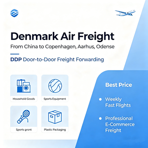 Denmark Air Express Chine vers <span class=keywords><strong>Copenhague</strong></span>, Aarhus, Odense – Transitaire porte-<span class=keywords><strong>à</strong></span>-porte avec transit de <span class=keywords><strong>5</strong></span> <span class=keywords><strong>à</strong></span> 10 <span class=keywords><strong>jours</strong></span> et emballage personnalisé - Product Image 2