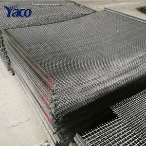 Wholesale High Quality 65 Mn Steel Crimped Wire Mesh Heavy Industrial Screens Vibrating Screen Wire Mesh