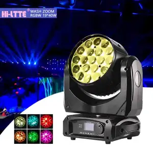 Osram LED rgbw CE RoHS Mac aura DMX Ojo de abeja Martin Luz de escenario cabeza móvil lavado con estuche para Disco Dj boda