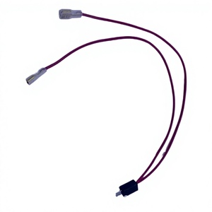 Faisceau de câblage pour klaxon de voiture 24V 16 Ohm rose, adaptateur un vers deux pour accessoires de modification de klaxon escargot - Product Image 2
