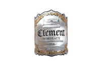 Étiquette de vin en étain de pewter en gros, autocollante, personnalisée, en aluminium embossé, étiquette de vin doux, étiquette en métal de Bourgogne