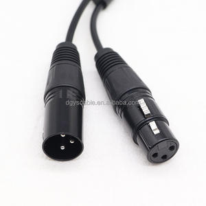 TYPE-C Rotatif 3PIN XLR Cannon Plug Mâle + 3PIN XLR Cannon Plug Femelle Conversion Câble 0.25M - Product Image 4
