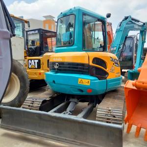 Japonés usado para Kubota KX161 retroexcavadora hidráulica sobre orugas 5,2 toneladas Mini excavadoras con componentes centrales Motor engranaje de caja de cambios - Product Image 4