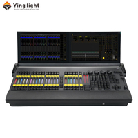 Console d'éclairage de scène professionnelle MA2 Command Wing avec écran tactile pliable 2x15,6 pouces, 6 sorties DMX et UPS intégré