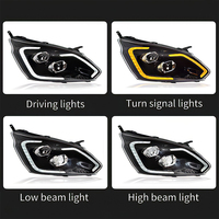 Style automobile pour Transit V362 2016-2022 Remplacement de phare LED 36W Feux de jour DRL Projecteur de phare Lifting