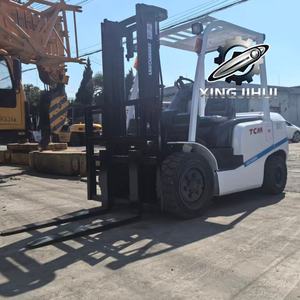 Montacargas TCM FD30T3 de 3 toneladas, montacargas usado de Japón, 3 toneladas, motor Isuzu C240, máquina usada, montacargas a gasolina, 3000MM 3000KG - Product Image 2