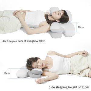 סיטונאי Custom אנטי לנחור צד Sleepe ארגונומי צוואר הרחם אורטופדי קונטור צוואר תמיכה מיטת שינה זיכרון קצף כרית