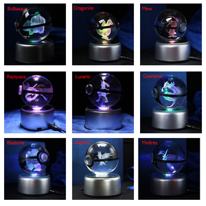 Hot Selling <strong>Pokemon</strong> Go Monster Gengar 3D Laser Pokeball Crystal <strong>Keyring</strong> - Product Image 5