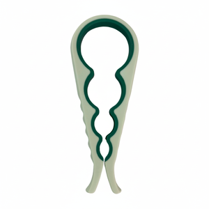 Scatola apriscatole in acciaio inox linea oceano di 48 metallo facile da usare e ABS con Logo personalizzabile - Product Image 2