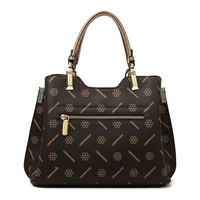 Vente de gros Sacs à main avec logo personnalisé pour femmes tendance Sacs à bandoulière avec fermoir et fermeture éclair Sacs en PU pour femmes Sac à main carré avec bouton de couleur contrastée