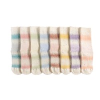 Chaussettes de sport en coton jacquard double-aiguille, absorbantes, antidérapantes, déodorantes, anti-frottement, pour yoga, dégradé de couleurs, effet rêveur