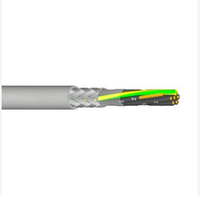 Câble de commande blindé LiYCY, câble de signal flexible multiconducteurs en cuivre, tresse en cuivre étamé, protection EMC, norme DIN VDE 0812