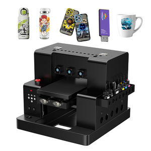 UV <b>Printer</b> L805 Print Head A1630 UV Flatbed <b>Printer</b> Rotary Printing Machine with Rotary Axis for Phone Case - Product Image 1