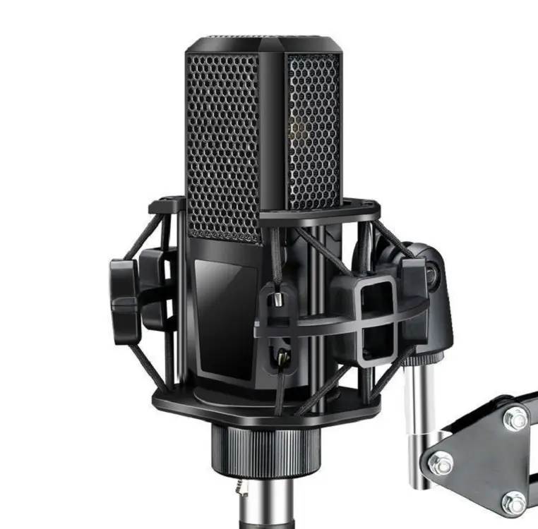2021 Hot Sale Computer Microphone Professional Studio Condenser Sound Recording Microphone Metal microphone set