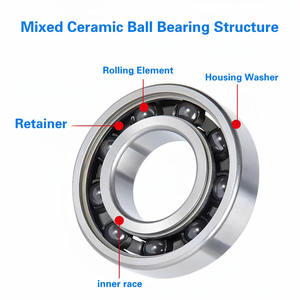 Roulements de patins à roulettes hybrides en céramique 627Z Quad, vitesse maximale, 6 ou 7 billes, structure à gorge profonde, précision P4 - Product Image 5