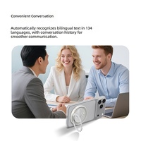 Mini traducteur vocal IA portable, 150 langues, gadget de traduction intelligent pour les voyages