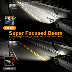 Luces <span class=keywords><strong>LED</strong></span> de alta potencia de 17000 lúmenes Para automoción H4 Luz Faro H7 Focos faros <span class=keywords><strong>LED</strong></span> bombillas <span class=keywords><strong>Led</strong></span> para coches 170 vatios bombillas <span class=keywords><strong>Led</strong></span> para coche - Product Image 2
