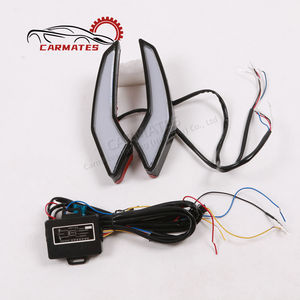 Carmates สำหรับ Toyota <span class=keywords><strong>Corolla</strong></span> Levin <span class=keywords><strong>altis</strong></span> 2019 2020 <span class=keywords><strong>2021</strong></span> 2022กลางวันฝาครอบด้านหน้าไฟตัดหมอก DRL LED ชนิด A - Product Image 6