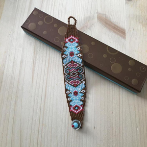 Créations artisanales Bracelet coloré en perles Miyuki - Product Image 1