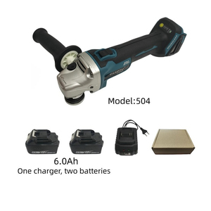Amoladora angular inalámbrica sin escobillas FAAOTU <span class=keywords><strong>DGA504</strong></span>, batería de litio de 18V y 6.0Ah, amoladora eléctrica multiusos compatible con batería MT de 18V - Product Image 6