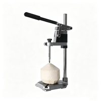 Nouvelle conception de machine à peler et à éplucher les jeunes noix de coco vertes, machine à ouvrir les noix de coco