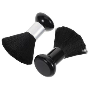 Cepillo plumero <span class=keywords><strong>de</strong></span> cuello <span class=keywords><strong>de</strong></span> peluquero <span class=keywords><strong>de</strong></span> cerdas suaves negras para hombres, herramienta <span class=keywords><strong>de</strong></span> limpieza <span class=keywords><strong>de</strong></span> corte <span class=keywords><strong>de</strong></span> pelo para peluquería y uso en salón - Product Image 1