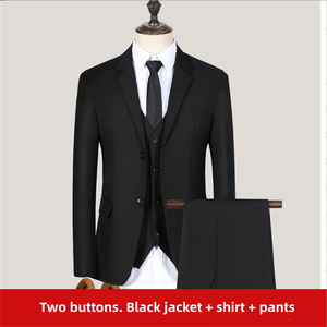 Traje <span class=keywords><strong>de</strong></span> Hombre Negro Personalizado <span class=keywords><strong>de</strong></span> China, Precio Más Bajo, Directo <span class=keywords><strong>de</strong></span> Fábrica, Traje Formal <span class=keywords><strong>de</strong></span> Negocios para Hombre, Traje <span class=keywords><strong>de</strong></span> Boda <span class=keywords><strong>de</strong></span> <span class=keywords><strong>Tres</strong></span> <span class=keywords><strong>Piezas</strong></span> para Hombre - Product Image 4