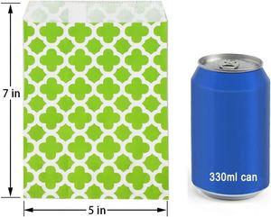 Disposable White Greaseproof Paper <b>Bags</b> Sandwich <b>Bag</b> Take Away Sharp Bottom Paper <b>Bag</b> - Product Image 2