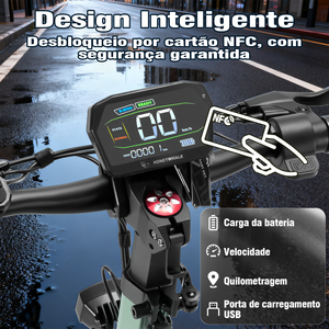 <span class=keywords><strong>Monopattino</strong></span> Elettrico Pieghevole G3pro per Adulti, Doppia Sospensione, Fuoristrada 12 Pollici, Motore 800W, Batteria al Litio 18Ah, Spedizione da Magazzino Brasile - Product Image 4
