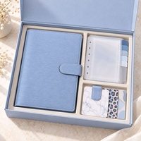 Agendas Hongbo personnalisés en cuir Saffiano Epi multicolores A5 avec 6 anneaux argentés, agenda budgétaire à feuilles mobiles disponible en format A5