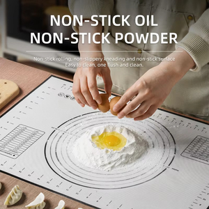 Di grandi dimensioni per alimenti spessore 0.4mm stuoie per impastare pasta pasticceria cucina stuoie da forno in Silicone resistente al calore per uso domestico - Product Image 5