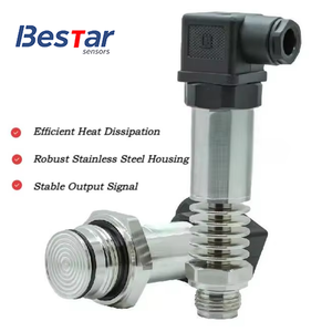 Оптовый датчик Bestar 4-20 мА, 0,5% от полной шкалы, 0-150 ℃   Датчик давления G1/4 из нержавеющей стали 316 для высокотемпературных сред - Product Image 1