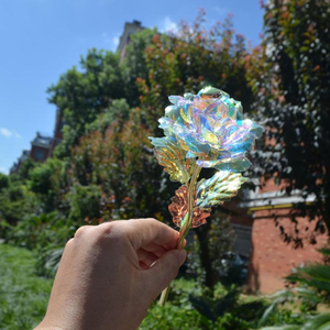 ดอกกุหลาบเคลือบทองคำ 24K ของขวัญวาเลนไทน์สุดโรแมนติกสำหรับขายส่ง รุ่น A-30 ตกแต่งงานแต่งงานและงานปาร์ตี้ - Product Image 5