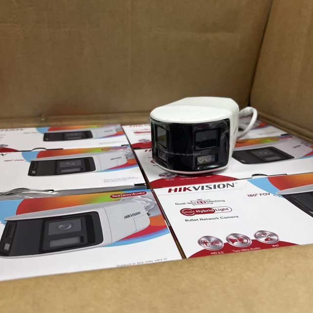 Hikvision DS-2CD1T83G2P-LIUF/SLRB ColorVu PoE IP Camera 2mm Wide View Two-way Audio Weatherproof Outdoor CCTV Security Camera