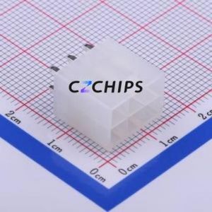 X9357WV-2x03-N2SN Wire-to-Board Pin Header Through hole Component (THT),P=4.2mm Connector 2x3P 4.2mm Through Hole 6P - Product Image 1