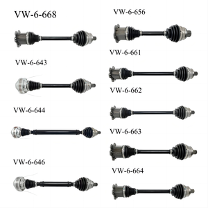 Conjunto de eje de transmisión de eje <span class=keywords><strong>CV</strong></span> de fabricante personalizado eje delantero de acero izquierdo/derecho para <span class=keywords><strong>Volkswagen</strong></span> Santana Bora para Passat <span class=keywords><strong>Polo</strong></span> - Product Image 1