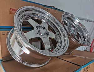 Rines <span class=keywords><strong>de</strong></span> Aluminio Cromado para Automóvil <span class=keywords><strong>de</strong></span> Pasajeros Freedom Dream <span class=keywords><strong>de</strong></span> 18 Pulgadas, 5 Orificios, 5x114.3, ET30, Tamaños Escalonados, Precio <span class=keywords><strong>de</strong></span> Fábrica en China - Product Image 4