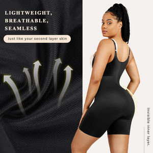 Hexin Venta al por mayor sin costuras líquido Spandex Butt Lifter Shorts Hip Enhancer Control de barriga Fajas Bragas Body Shaper para mujeres - Product Image 5