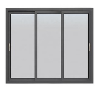 Ventanas Corredizas de Aluminio, Apertura Fácil y Rápida, Aislamiento Térmico y Protección Contra el Viento
