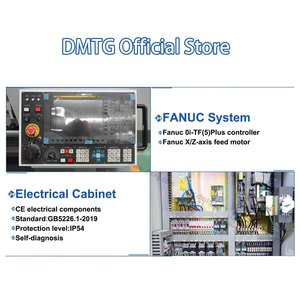 GT DMTG CK6180 Heavy Duty <strong>Cnc</strong> <strong>Lathe</strong> Turning Machine High Precision <strong>Cnc</strong> <strong>Lathe</strong> 3000Mm Torno <strong>Cnc</strong> Para Metal Genertec Dalian Machine - Product Image 2