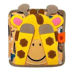 Juguetes de Fieltro Montessori al por Mayor OEM ODM, Libro Sensorial de Tela con Temática de Animales, Libro de Actividades Tranquilas con Certificado CE CPC <span class=keywords><strong>para</strong></span> Niños Pequeños - Product Image 1
