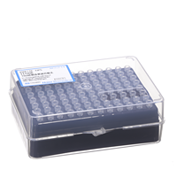 Haier 500ul 1000ul 1250ul Boîte à pointes de pipette en plastique stérilisé Jetable 100ul Filter Pipett Micro Tips