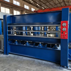 Presse à chaud robuste pour le travail du bois, panneaux composites et portes en bois, avec <span class=keywords><strong>plaque</strong></span> résistante aux hautes températures - Product Image 1