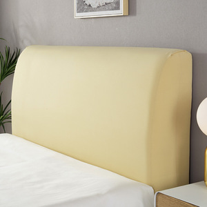100% Elastic Polyester Bedhead <strong>Cover</strong> Soft Quilted Bed <strong>Headboard</strong> Protector with Pocket Home Use Proof Bed <strong>Cover</strong> - Product Image 4
