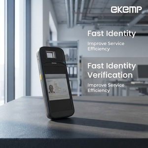 5'' Rugged <strong>Android</strong> Handheld <strong>Device</strong> H5 with FBI Fingerprint Scanner and Card Reader for Criminals Registration and Verification - Product Image 4