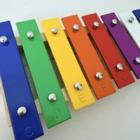 Children Percussion Instrument Colorful 8 Tone