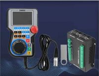 Controlador CNC Tenshine DM800 de 3/4/5 Ejes con Pantalla de 3.8 Pulgadas y Botón de Parada de Emergencia, Compatible con Código G, Sistema de Control de Movimiento