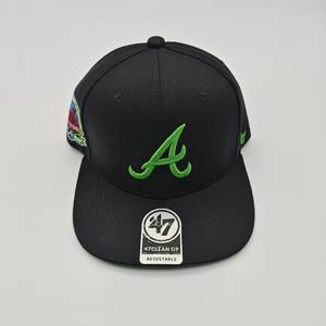 Gorra <span class=keywords><strong>de</strong></span> Béisbol 47brand, Ajustable, con Visera Plana, para Baloncesto, Hockey sobre Hielo, Fútbol Americano, Gorra <span class=keywords><strong>de</strong></span> 6 Paneles - Product Image 4